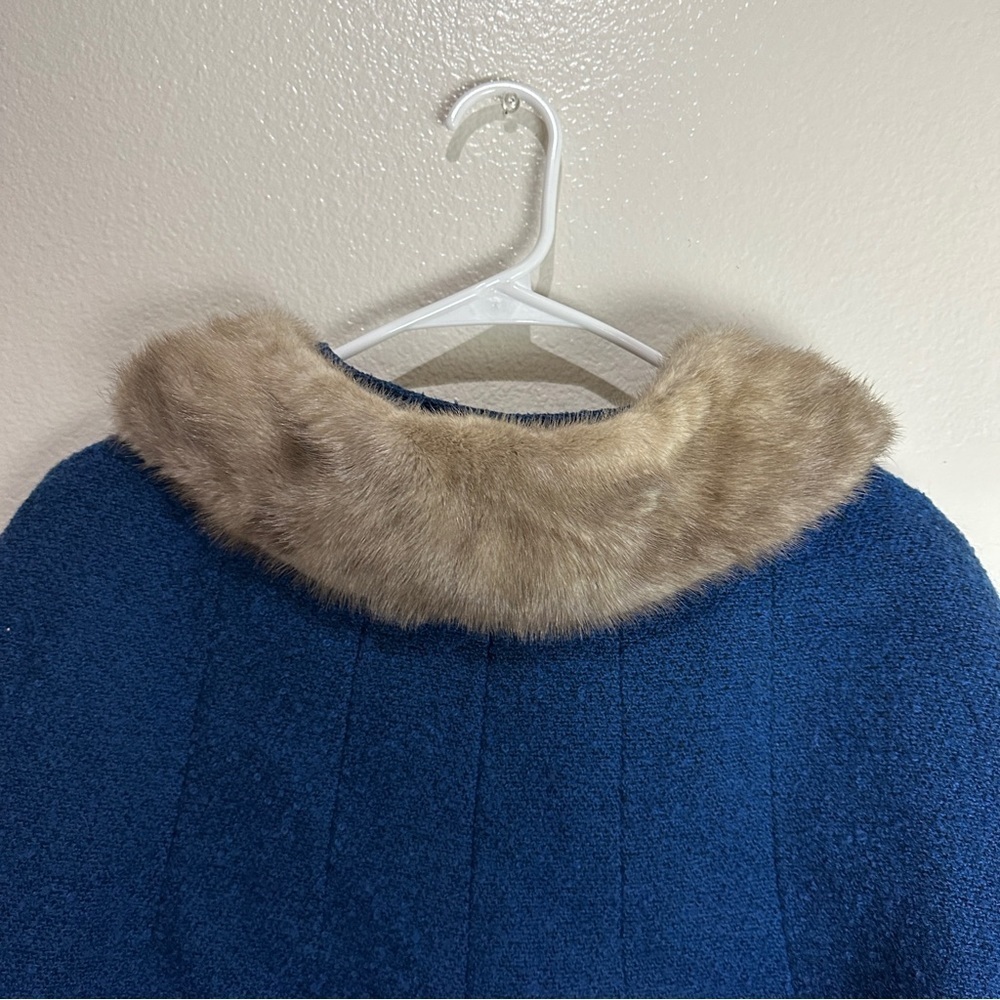 ILGWU Union Made Vintage Coat Blue Womens - Picture 7 of 9